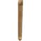 Ekena Millwork Traditional Arts & Crafts Rough Sawn Bracket, Western Red Cedar, 4"W x 28"D x 40"H BKT04X28X40TRA03RWR - alternate 3